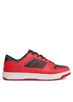 Sneakersy Kappa Logo Bernal 361G13W Black/Red A04 ze sklepu eobuwie.pl w kategorii Trampki męskie - zdjęcie 171239908