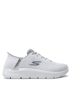 Sneakersy Skechers Go Walk Flex-New World 216505/WGY White ze sklepu eobuwie.pl w kategorii Buty sportowe męskie - zdjęcie 171240075