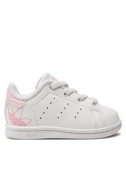 Sneakersy adidas Stan Smith Elastic Lace Kids IF1265 Biały ze sklepu eobuwie.pl w kategorii Buty sportowe dziecięce - zdjęcie 171240569