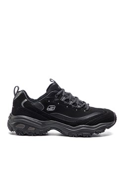 Sneakersy Skechers D'Lites 52675/BBK Black ze sklepu eobuwie.pl w kategorii Buty sportowe męskie - zdjęcie 171240858