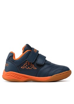 Sneakersy Kappa 260509BCK Navy/Orange 6744 ze sklepu eobuwie.pl w kategorii Buty sportowe dziecięce - zdjęcie 171241187