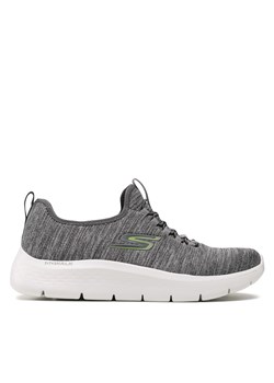 Sneakersy Skechers Go Walk Flex 216484/GYLM Gray/Lime ze sklepu eobuwie.pl w kategorii Buty sportowe męskie - zdjęcie 171241247