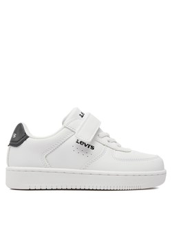 Sneakersy Levi's® VUNI0070S-0062 White Black ze sklepu eobuwie.pl w kategorii Buty sportowe dziecięce - zdjęcie 171241426