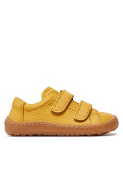 Sneakersy Froddo Barefoot Base G3130240-6 S Żółty ze sklepu eobuwie.pl w kategorii Półbuty dziecięce - zdjęcie 171242205