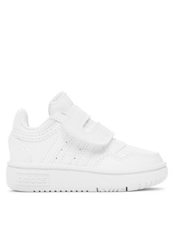 Sneakersy adidas Hoops GW0442 Biały ze sklepu eobuwie.pl w kategorii Buty sportowe dziecięce - zdjęcie 171242325