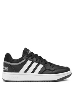 Sneakersy adidas Hoops 3.0 GW3038 Czarny ze sklepu eobuwie.pl w kategorii Buty sportowe damskie - zdjęcie 171242607