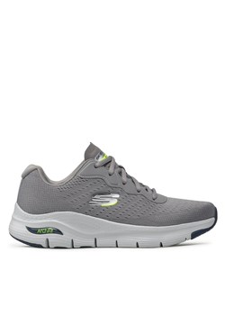 Sneakersy Skechers Infinity Cool 232303/GRY Gray ze sklepu eobuwie.pl w kategorii Buty sportowe męskie - zdjęcie 171243267