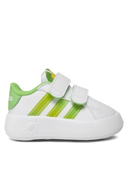 Sneakersy adidas Grand Court 2.0 Tink Cf I ID8014 Biały ze sklepu eobuwie.pl w kategorii Buty sportowe dziecięce - zdjęcie 171243419