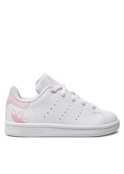 Sneakersy adidas Stan Smith Kids IF1258 Biały ze sklepu eobuwie.pl w kategorii Buty sportowe dziecięce - zdjęcie 171243499