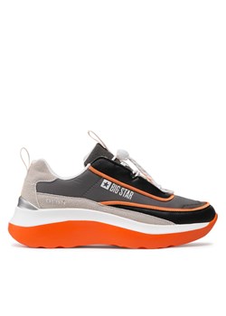 Sneakersy Big Star Shoes JJ274996 Grey ze sklepu eobuwie.pl w kategorii Buty sportowe damskie - zdjęcie 171243607