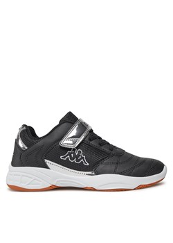 Sneakersy Kappa 260819MFT Black/Silver 1115 ze sklepu eobuwie.pl w kategorii Buty sportowe dziecięce - zdjęcie 171243745
