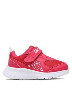 Sneakersy Kappa 280003M Pink/White 2210 ze sklepu eobuwie.pl w kategorii Buty sportowe dziecięce - zdjęcie 171243817