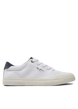 Sneakersy Pepe Jeans Kenton Serie M PMS31041 Biały ze sklepu eobuwie.pl w kategorii Trampki męskie - zdjęcie 171244006