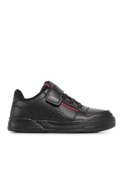 Sneakersy Kappa 260817K Black/Red 1120 ze sklepu eobuwie.pl w kategorii Trampki dziecięce - zdjęcie 171244216