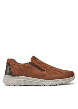 Sneakersy Rieker 13155-25 Brown ze sklepu eobuwie.pl w kategorii Półbuty męskie - zdjęcie 171244299