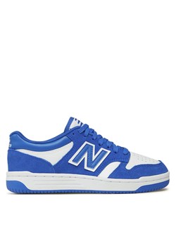 Sneakersy New Balance GSB480WH Niebieski ze sklepu eobuwie.pl w kategorii Buty sportowe dziecięce - zdjęcie 171245189