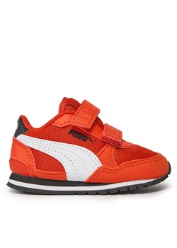 Sneakersy Puma St Runner V3 385512 17 Pomarańczowy ze sklepu eobuwie.pl w kategorii Buty zimowe dziecięce - zdjęcie 171245236
