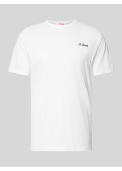 T-shirt z wyhaftowanym logo model ‘DOVER’ ze sklepu Peek&Cloppenburg  w kategorii T-shirty męskie - zdjęcie 171245636