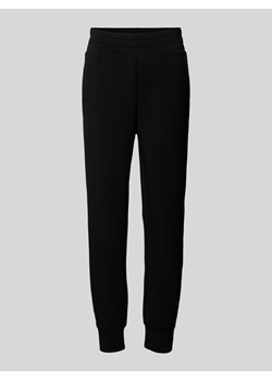 Spodnie dresowe o kroju regular fit z lampasami model ‘SIMONNE’ ze sklepu Peek&Cloppenburg  w kategorii Spodnie damskie - zdjęcie 171245688