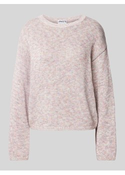 Sweter z dzianiny z obniżonymi ramionami ze sklepu Peek&Cloppenburg  w kategorii Swetry damskie - zdjęcie 171245735
