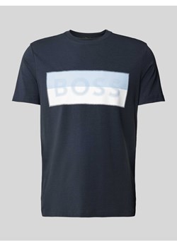 T-shirt z nadrukiem z logo ze sklepu Peek&Cloppenburg  w kategorii T-shirty męskie - zdjęcie 171245769