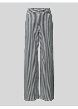 Jeansy o luźnym kroju ze wzorem w paski model ‘KATHY’ ze sklepu Peek&Cloppenburg  w kategorii Jeansy damskie - zdjęcie 171245847