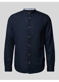 Koszula casualowa o kroju regular fit ze stójką ze sklepu Peek&Cloppenburg  w kategorii Koszule męskie - zdjęcie 171245877