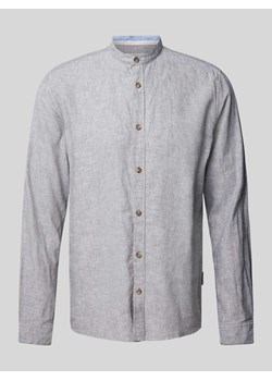 Koszula casualowa o kroju regular fit ze stójką ze sklepu Peek&Cloppenburg  w kategorii Koszule męskie - zdjęcie 171245886