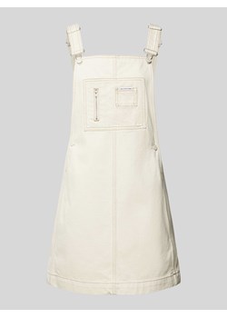 Sukienka na szelkach w jednolitym kolorze ze sklepu Peek&Cloppenburg  w kategorii Sukienki - zdjęcie 171245889