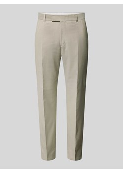 Spodnie do garnituru o kroju slim fit z kieszeniami z tyłu ze sklepu Peek&Cloppenburg  w kategorii Spodnie męskie - zdjęcie 171245939