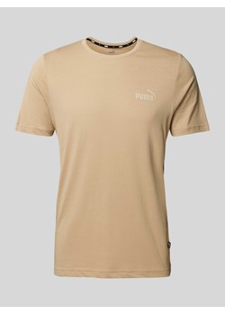 T-shirt z nadrukiem z logo ze sklepu Peek&Cloppenburg  w kategorii T-shirty męskie - zdjęcie 171246047