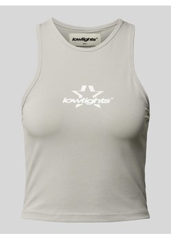 Top krótki z nadrukiem z logo model ‘SUPERSTAR’ ze sklepu Peek&Cloppenburg  w kategorii Bluzki damskie - zdjęcie 171246135
