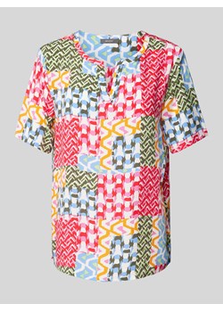 Bluzka z różnymi wzorami ze sklepu Peek&Cloppenburg  w kategorii Bluzki damskie - zdjęcie 171246137