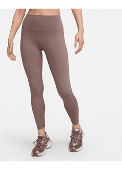 Damskie legginsy o pełnej długości z wysokim stanem Nike One - Fiolet ze sklepu Nike poland w kategorii Spodnie damskie - zdjęcie 171246308