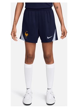 Damskie spodenki piłkarskie z dzianiny Nike Dri-FIT FFF Strike - Niebieski ze sklepu Nike poland w kategorii Szorty - zdjęcie 171246309