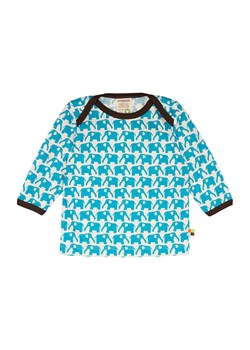 loud + proud Koszulka w kolorze błękitno-białym ze sklepu Limango Polska w kategorii T-shirty chłopięce - zdjęcie 171246617