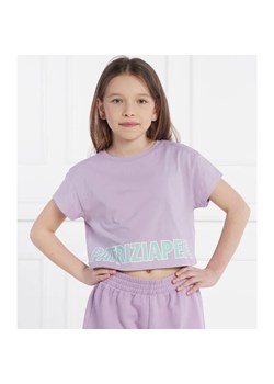 Patrizia Pepe T-shirt MAGLIA | Cropped Fit ze sklepu Gomez Fashion Store w kategorii Bluzki dziewczęce - zdjęcie 171248268