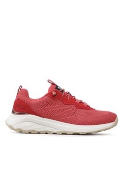 Jack Wolfskin Sneakersy Dromoventure Knit Low W 4056751 Czerwony ze sklepu MODIVO w kategorii Buty sportowe damskie - zdjęcie 171251299