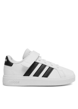 adidas Sneakersy Grand Court GW6521 Biały ze sklepu MODIVO w kategorii Buty sportowe dziecięce - zdjęcie 171251605
