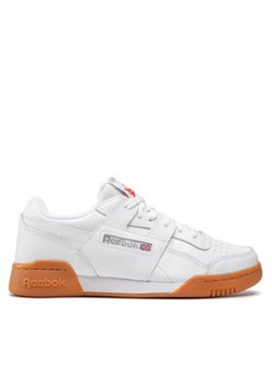 Reebok Sneakersy Workout Plus CN2126 Biały ze sklepu MODIVO w kategorii Buty sportowe męskie - zdjęcie 171251705