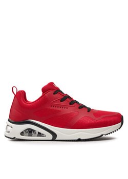 Skechers Sneakersy Tres-Air Uno-Revolution-Airy 183070/RED Czerwony ze sklepu MODIVO w kategorii Buty sportowe męskie - zdjęcie 171251858