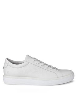 ECCO Sneakersy Soft 60 M 58240401007 Biały ze sklepu MODIVO w kategorii Buty sportowe męskie - zdjęcie 171252276