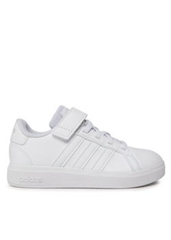 adidas Sneakersy Grand Court 2.0 El K FZ6160 Biały ze sklepu MODIVO w kategorii Buty sportowe dziecięce - zdjęcie 171252339