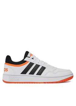 adidas Sneakersy Hoops IG3828 Biały ze sklepu MODIVO w kategorii Buty sportowe dziecięce - zdjęcie 171252388