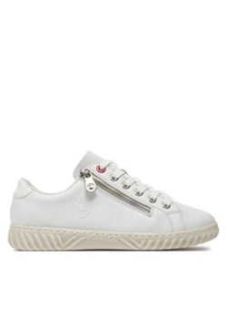 Rieker Sneakersy N0900-81 Biały ze sklepu MODIVO w kategorii Buty sportowe damskie - zdjęcie 171252859