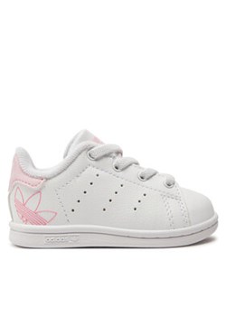 adidas Sneakersy Stan Smith Elastic Lace Kids IF1265 Biały ze sklepu MODIVO w kategorii Buty sportowe dziecięce - zdjęcie 171252869