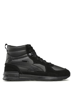 Puma Sneakersy Graviton Mid 383204 01 Czarny ze sklepu MODIVO w kategorii Buty sportowe męskie - zdjęcie 171252907