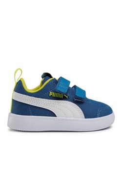 Puma Sneakersy Courtflex v2 Mesh V Inf 371759 07 Niebieski ze sklepu MODIVO w kategorii Trampki dziecięce - zdjęcie 171253229