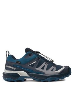 Salomon Sneakersy X Ultra 360 Gore-Tex L47453400 Szary ze sklepu MODIVO w kategorii Buty trekkingowe męskie - zdjęcie 171253449