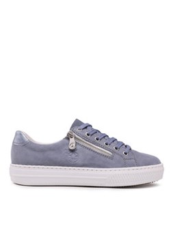 Rieker Sneakersy L59L1-10 Niebieski ze sklepu MODIVO w kategorii Trampki damskie - zdjęcie 171253705